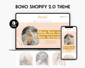 Peach - Boho Pink Shopify Theme