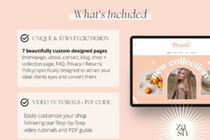 Peach - Boho Pink Shopify Theme 4