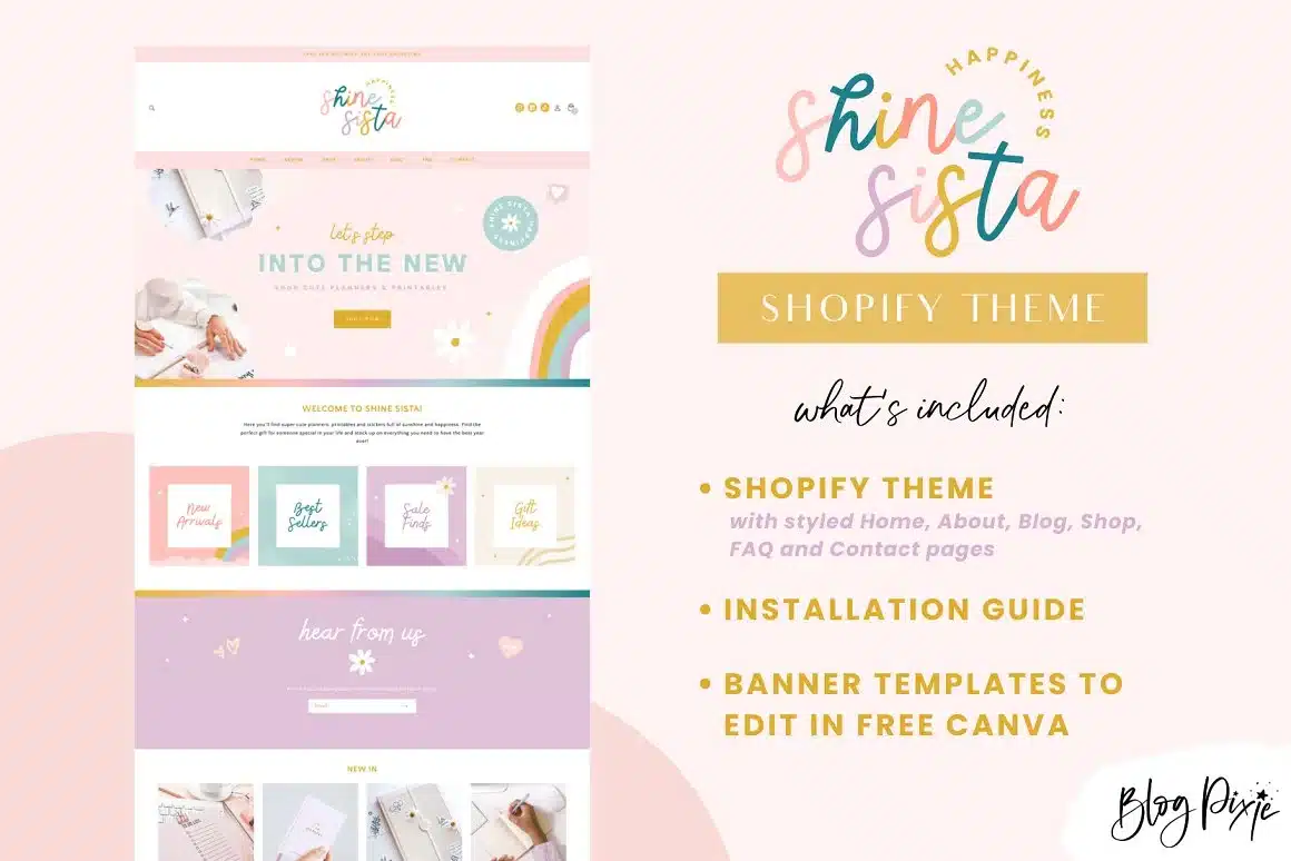 Shopify Theme Pastel Rainbow 2