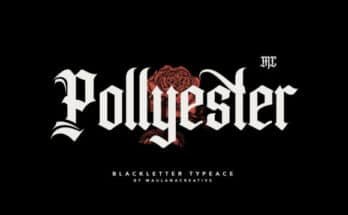 Pollyester Font