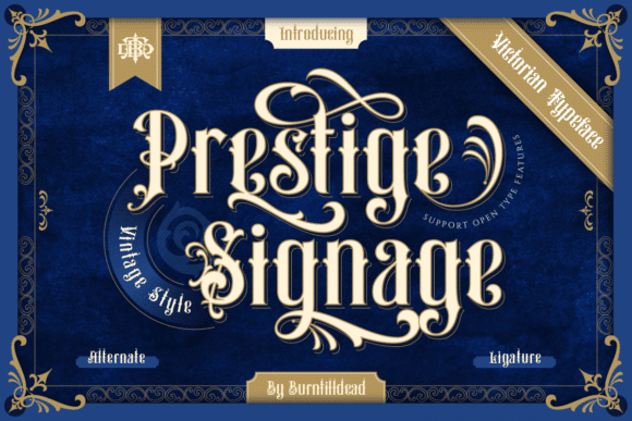 Prestige Signage Font