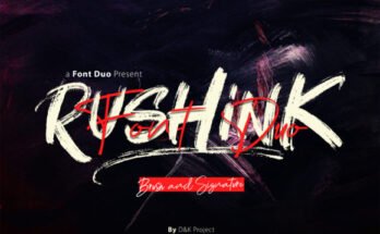 Rushink Duo Font