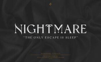 Nightmare Gothic Font