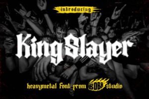 King Slayer Font