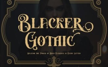 Blacker Gothic Font