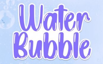 Water Bubble Font