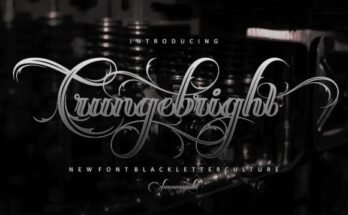 Crungebright Font