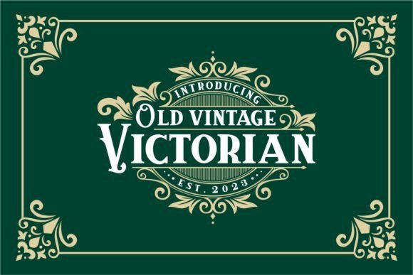 Old Vintage Victorian Font