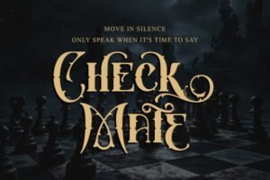 Blacker Gothic Font 2