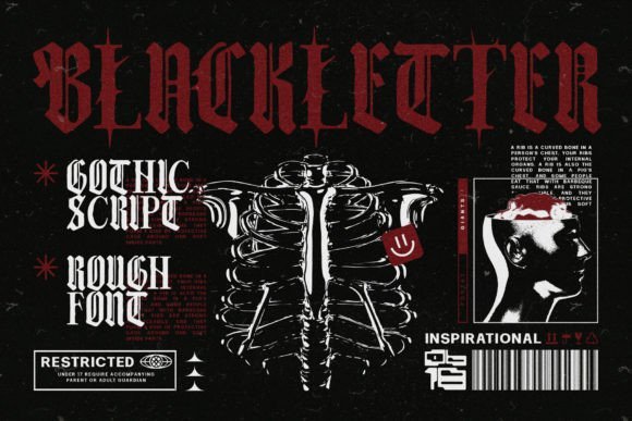 Dark Brutal Font