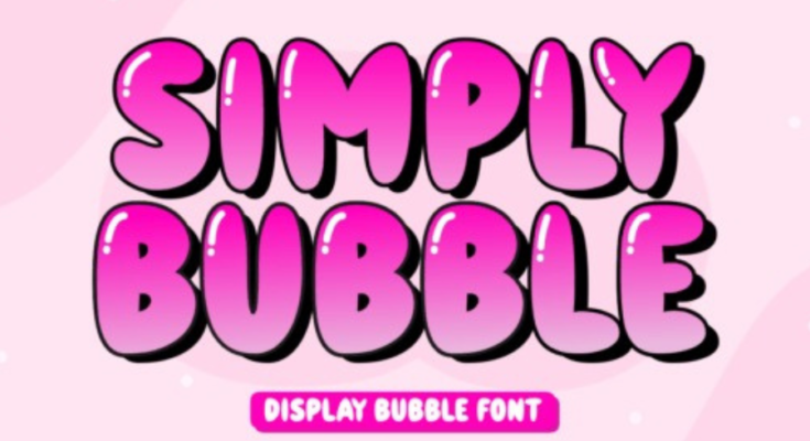 Simply Bubble Font