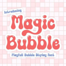 Magic Bubble Font