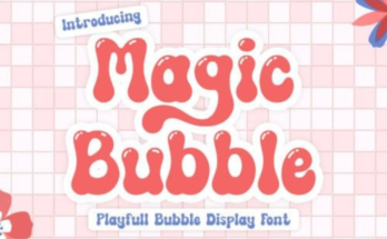 Magic Bubble Font