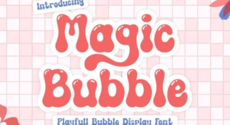 Magic Bubble Font