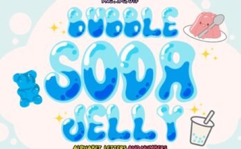 Bubble Soda Jelly Font