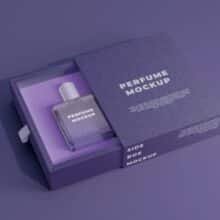 Premium Perfume Packaging Mockup