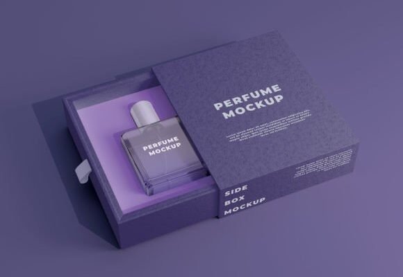 Premium Perfume Packaging Mockup