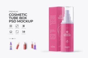 Download Cosmetic Tube Mockup PSD