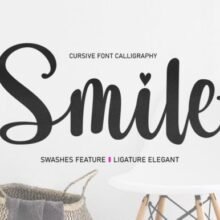 Smile Calligraphy Font