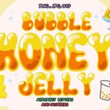 Bubble Honey Jelly Font