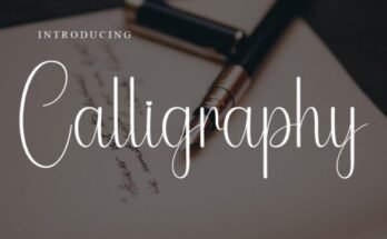 Calligraphy Font 1