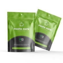 Lastic Foil Pouch Packaging Mockup