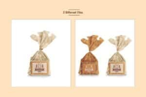 Sandwich Bread Packaging Mockup