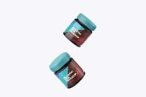 Plastic Container Jar Mockup