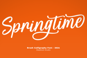 Springtime Font