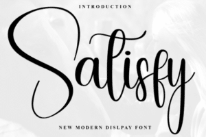 Satisfy Font