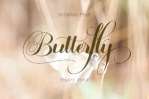 Butterfly Font