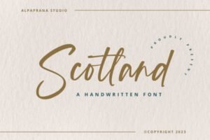 Scotland Font