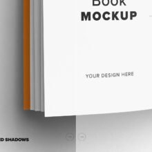 Books Mockup Cover and Open