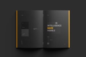 A4 Magazine Brochure Mockup Set