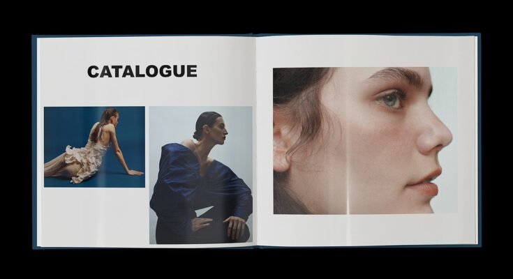 Square landscape Book Mockup