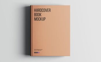 10 Hardcover Book Mockups