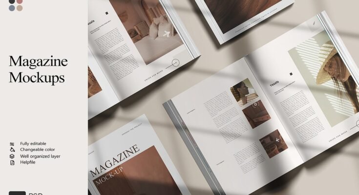 Magazine Mockups