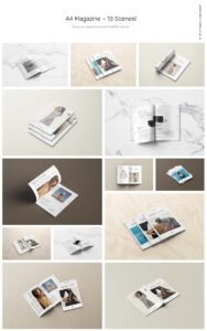 Magazine Mockups - 52 Scenes