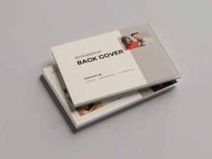 Landscape Book Mockup