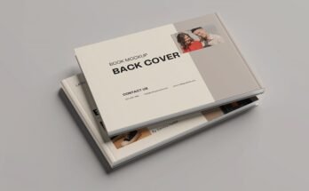Landscape Book Mockup
