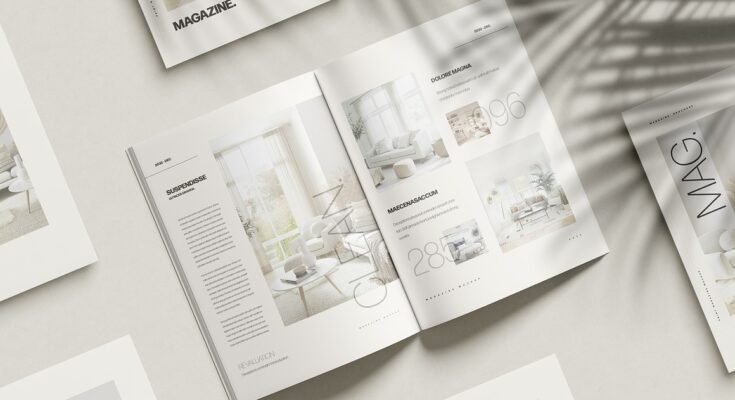 Magazine Mockup Kit