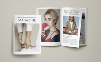 Magazine Brochure Catalog Mockup