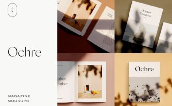 Ochre – Magazine Mockups