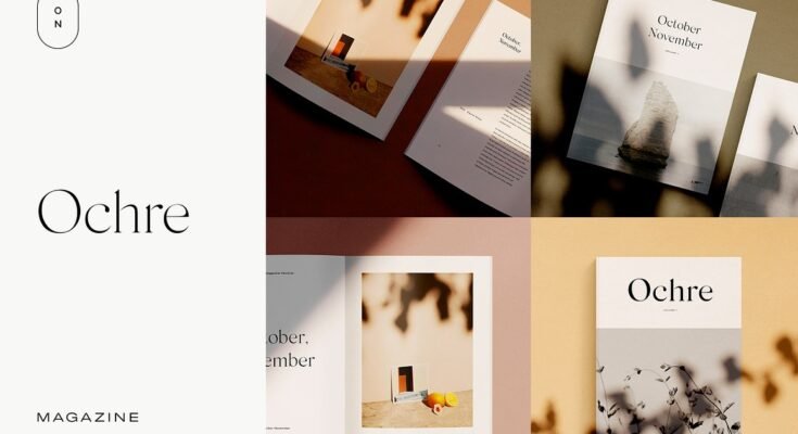 Ochre – Magazine Mockups
