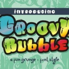 Groovy Bubble Font