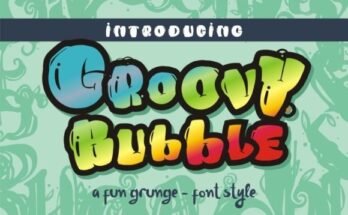 Groovy Bubble Font