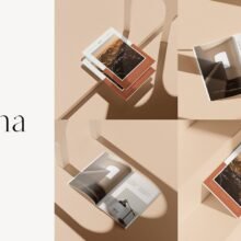 Nana - A4 Magazine Mockup