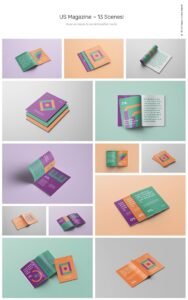 Magazine Mockups - 52 Scenes