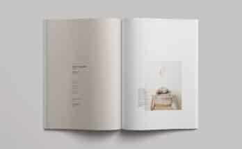 The Simple Magazine Mockup