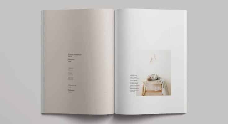 The Simple Magazine Mockup